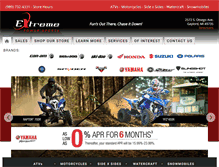 Tablet Screenshot of extremepower-sports.com